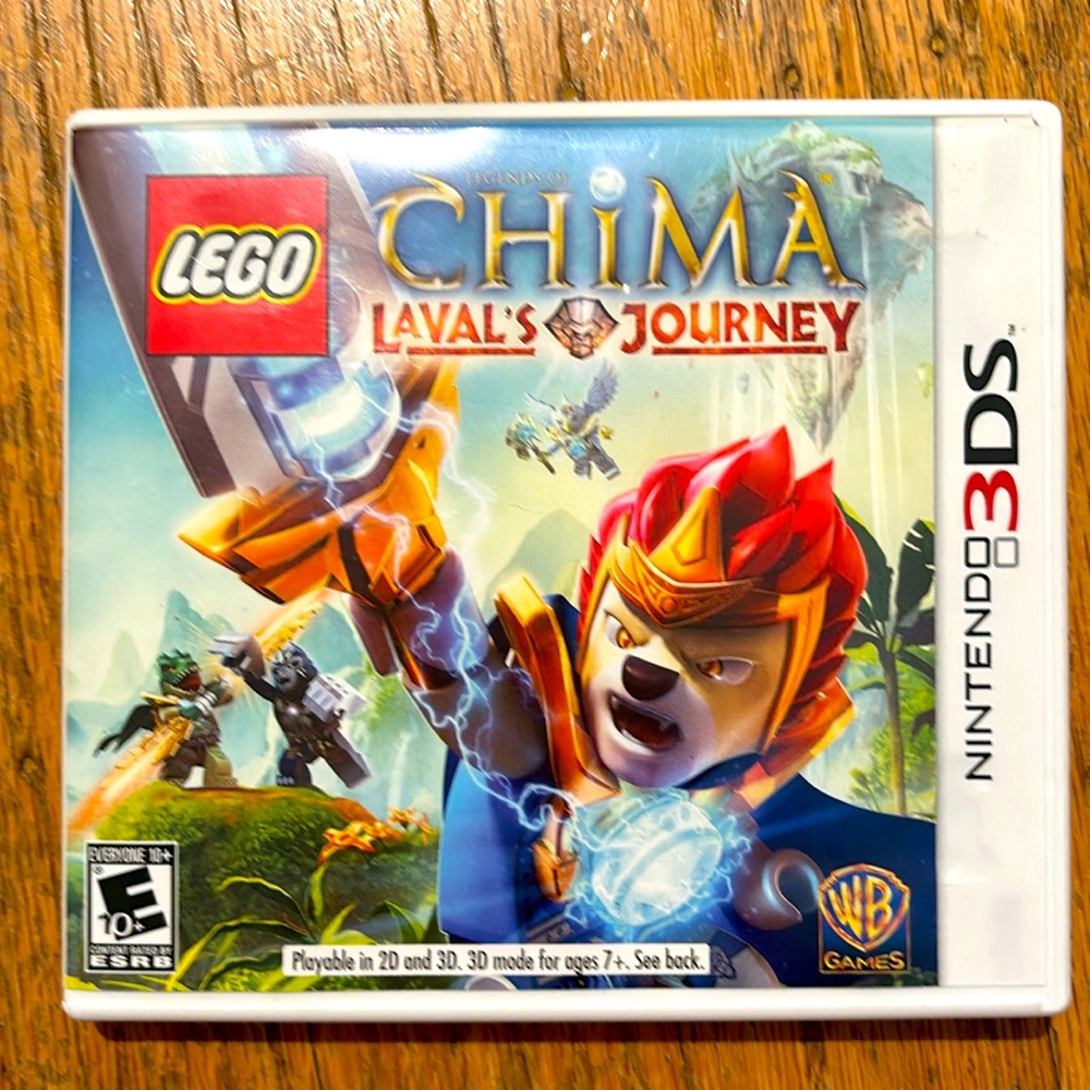 Preowned Lego Chima Laval’s Journey Nintendo 3DS game in case